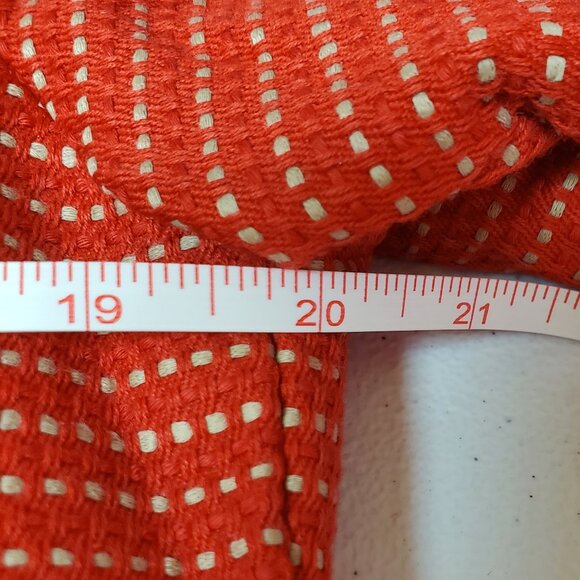 #239 Lane Bryant Red Dress Jacket Blazer Size 14 - Picture 4 of 6